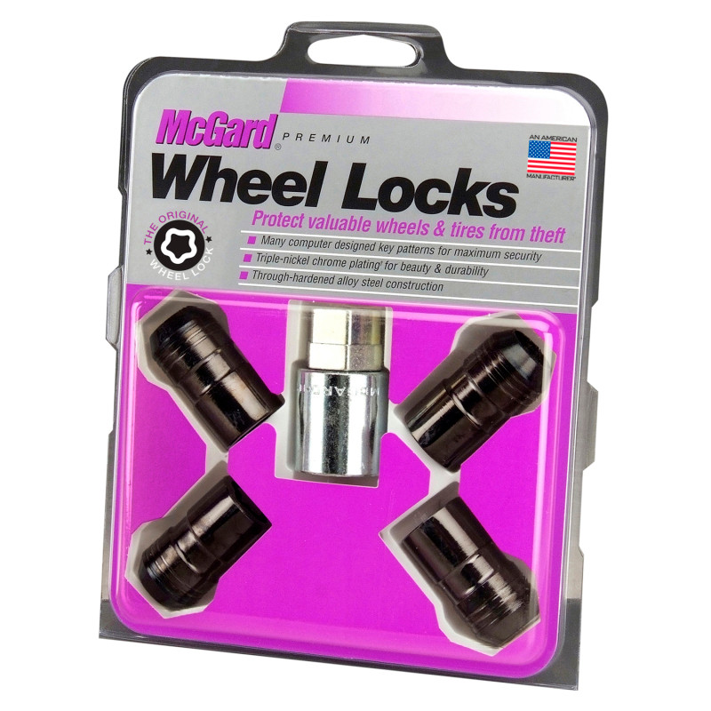 McGard Wheel Lock Nut Set (Cone Seat) M14X1.5 / 21mm & 22mm Dual Hex / 1.639" L