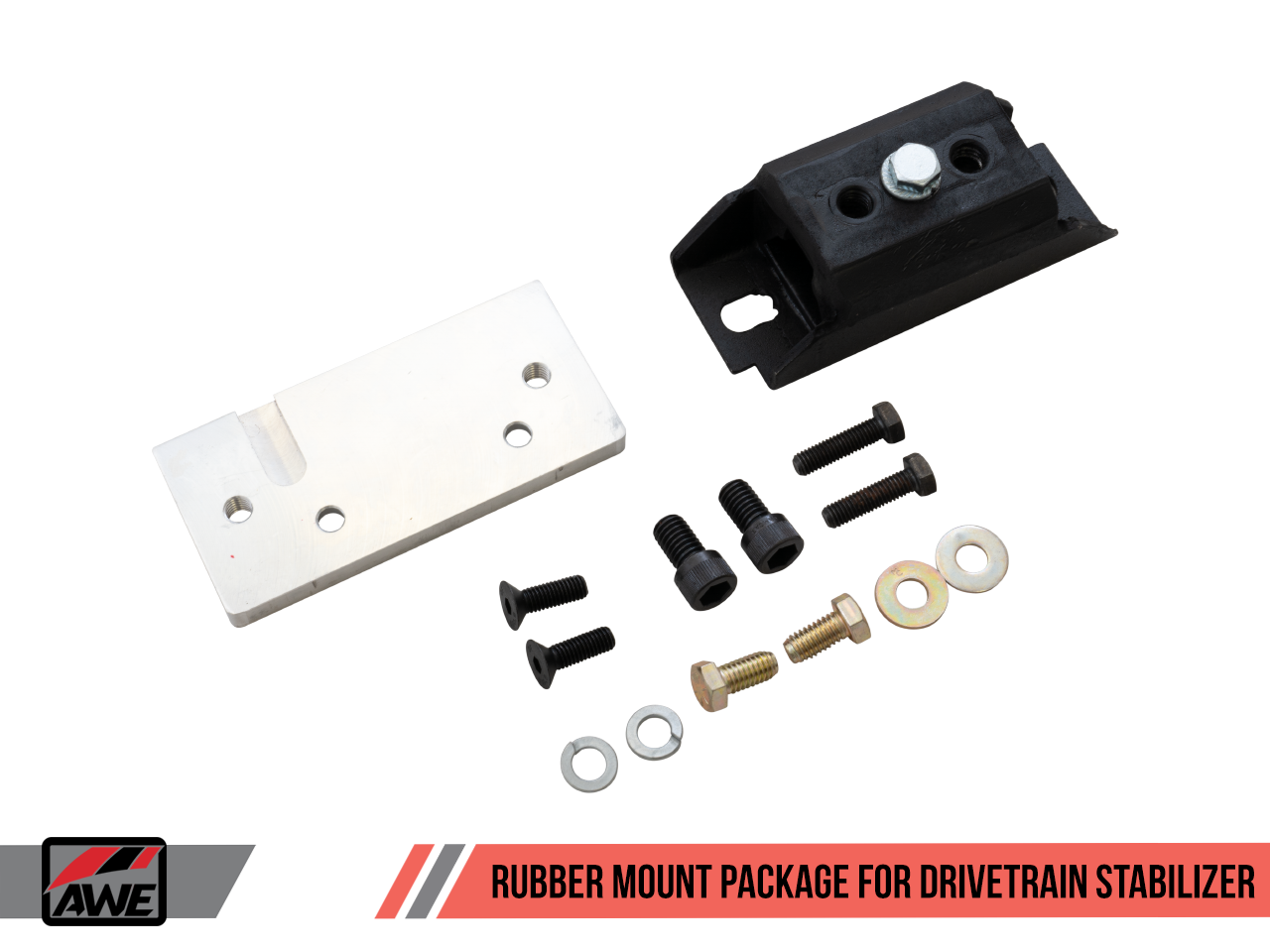 AWE Tuning Drivetrain Stabilizer (DTS) Mount Package - Rubber for 97-02 Audi A4