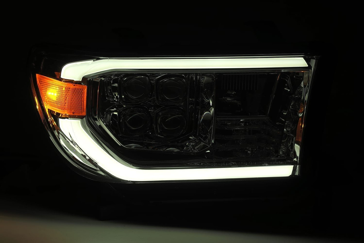 AlphaRex NOVA LED Projector Alpha Black Headlights for 08-13 Toyota Sequoia