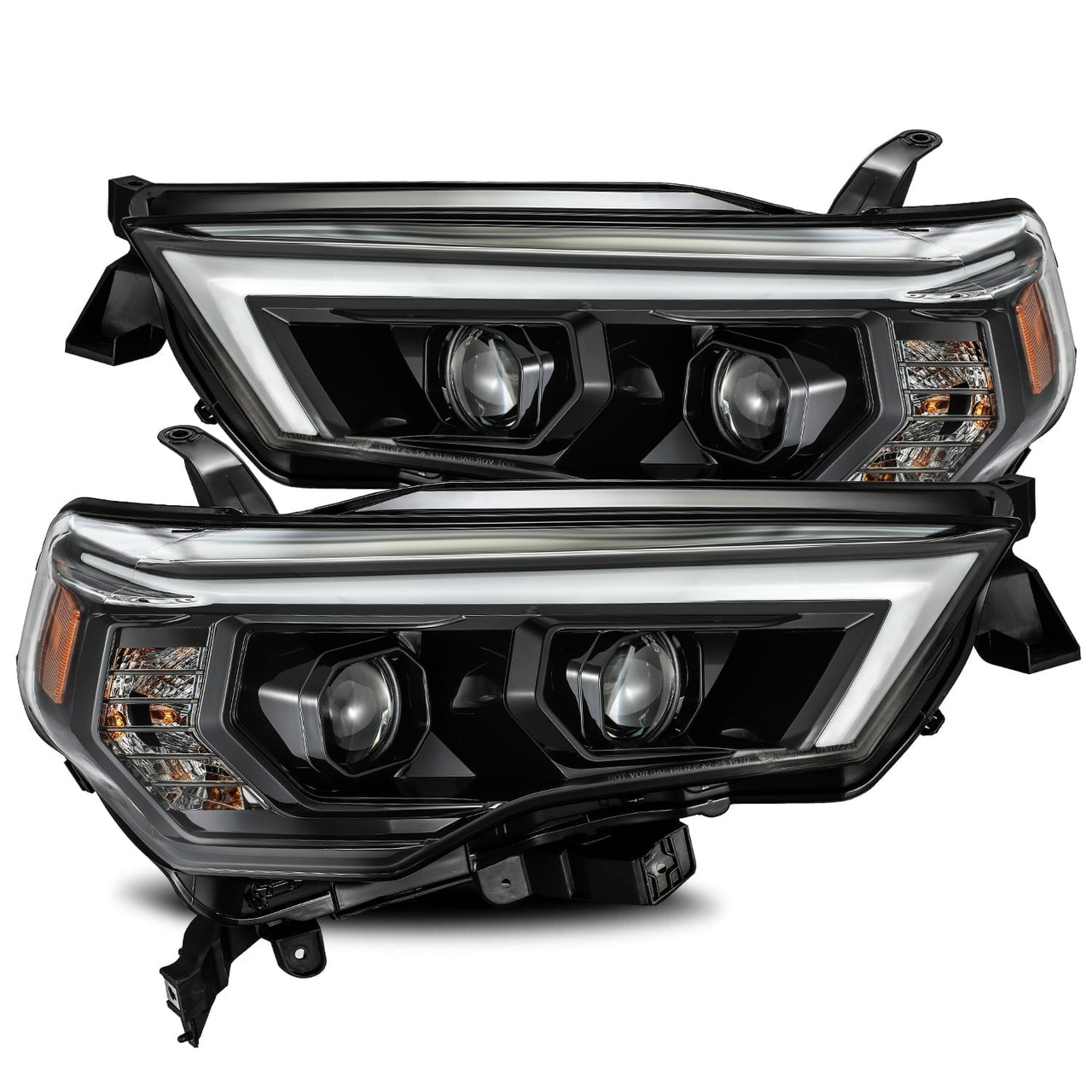 AlphaRex PRO-Series Projector Headlights Alpha Black for 14-20 4Runner