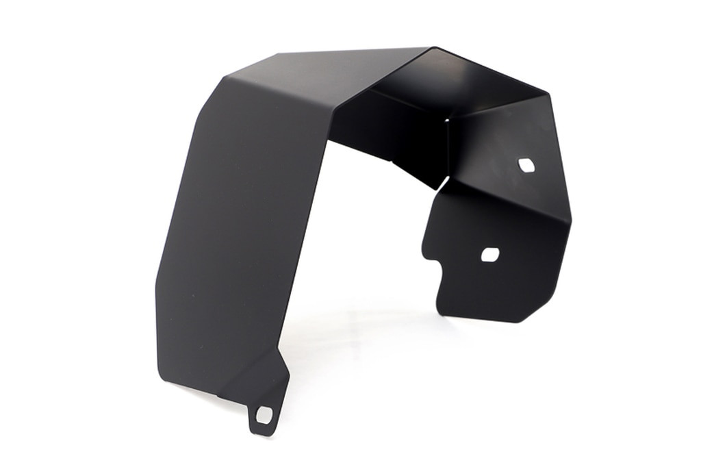 GrimmSpeed V2 Turbo Heat Shield - Black Ceramic Coating for 02+ WRX/STi