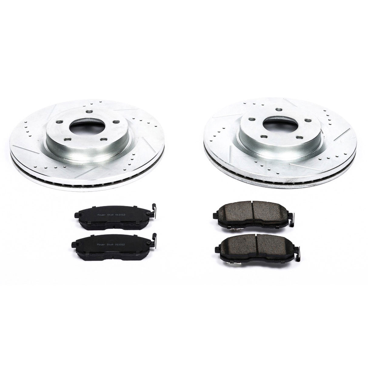 Power Stop Front Z23 Evolution Sport Brake Kit for 07-13 Nissan Altima