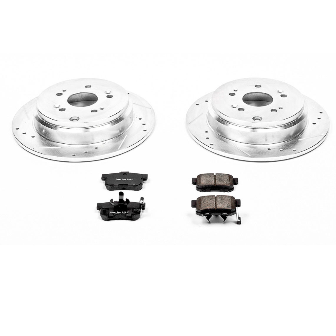 Power Stop Rear Z23 Evolution Sport Brake Kit for 10-18 Acura RDX