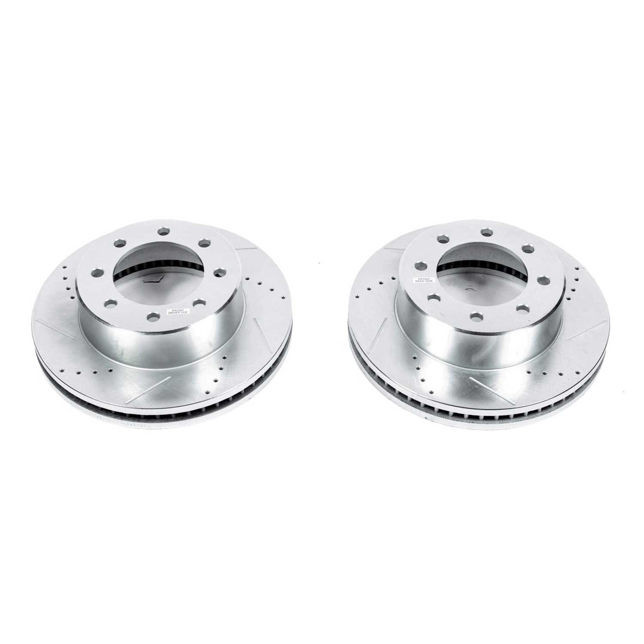Power Stop Front Evolution Drilled & Slotted Rotors for 09-10 Dodge Ram 2500