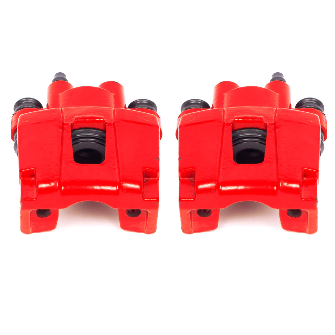 Power Stop Rear Red Calipers w/o Brackets - Pair for 02-10 Ford Explorer