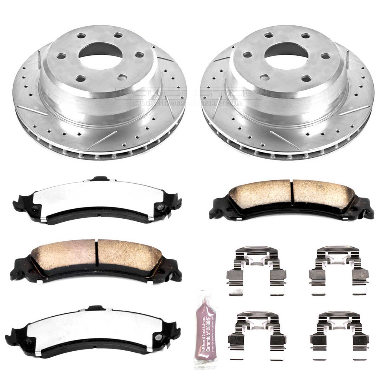 Power Stop Rear Z36 Truck & Tow Brake Kit for 02-06 Cadillac Escalade