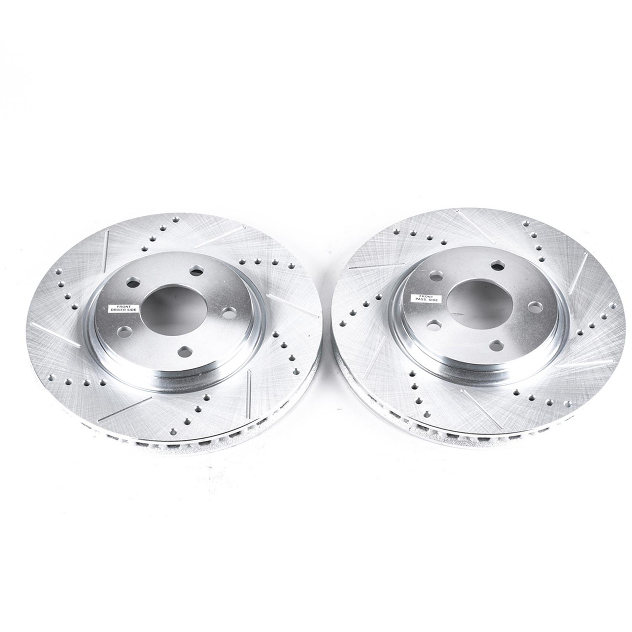 Power Stop Front Evolution Drilled & Slotted Rotors for 05-08 Cobalt SS
