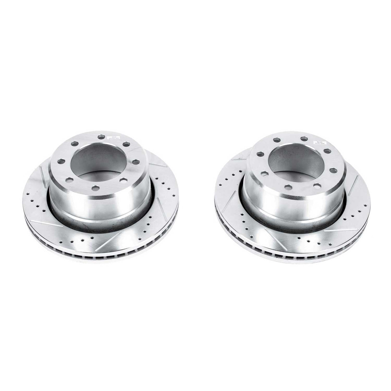 Power Stop Rear Evolution Drilled & Slotted Rotors for 09-10 Dodge Ram 2500