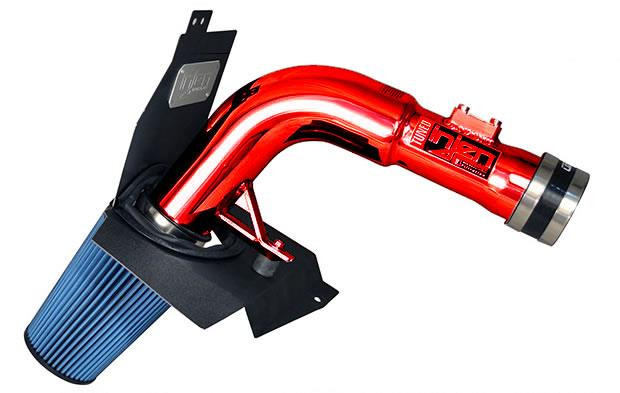 Injen Wrinkle Red Cold Air Intake for 15-16 Subaru STI - SP1206WR