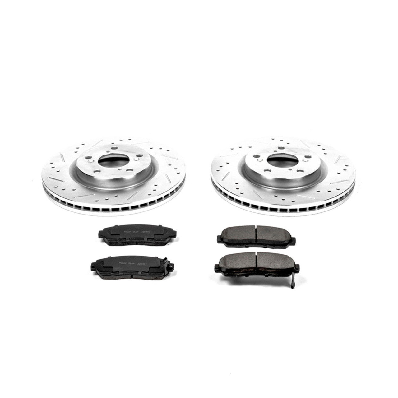 Power Stop Front Z23 Evolution Sport Brake Kit for 11-14 Honda Odyssey