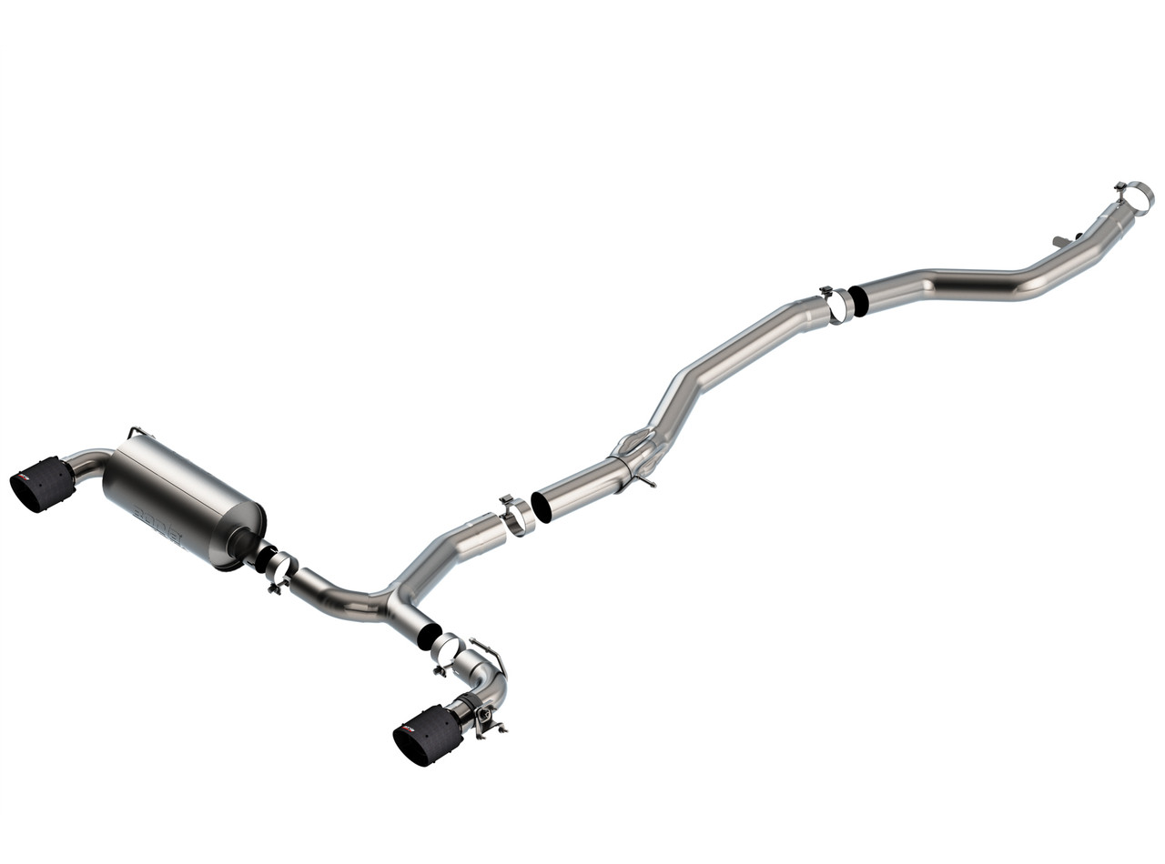 Borla ATAK Exhaust w/ Carbon Fiber Tips for 20-21 GR Supra 3.0L