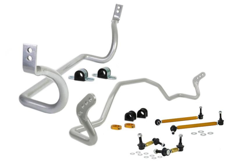 Whiteline Front & Rear Sway Bar Kit for 09-15 Mitsubishi Lancer Ralliart