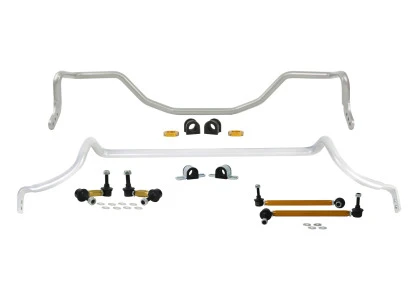 Whiteline Front & Rear Sway Bar Kit for 09-15 Mitsubishi Lancer Ralliart