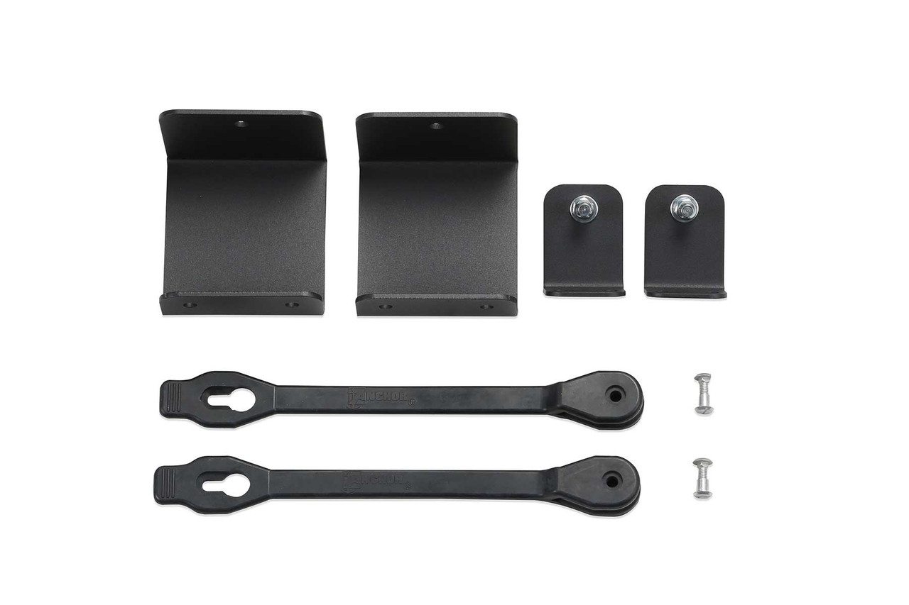 Fabtech Cargo Rack Traction Board Mount Kit for 2020 Jeep Gladiator 4WD
