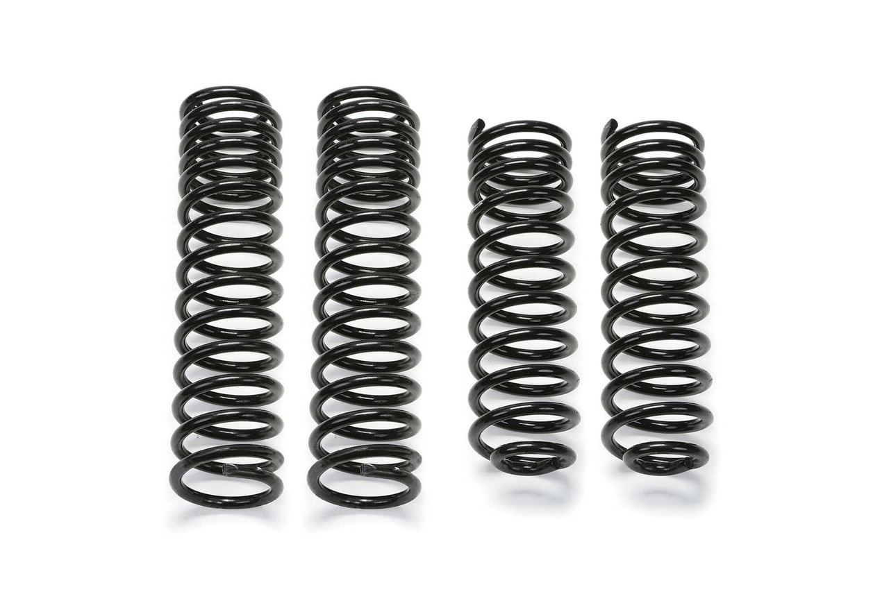 Fabtech 5" Front/Rear Long Travel Coil Spring Kit for 07-18 Wrangler JK 4WD 4dr