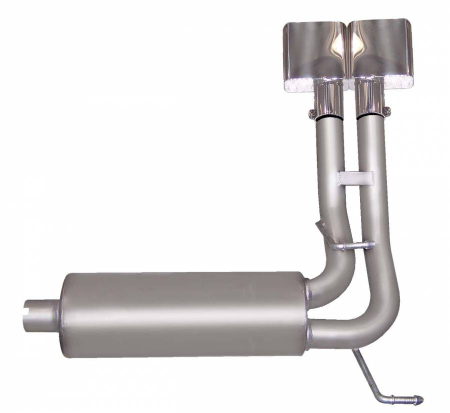 Gibson Super Truck Exhaust Stainless for 02-05 Dodge Ram 1500 SLT 4.7L