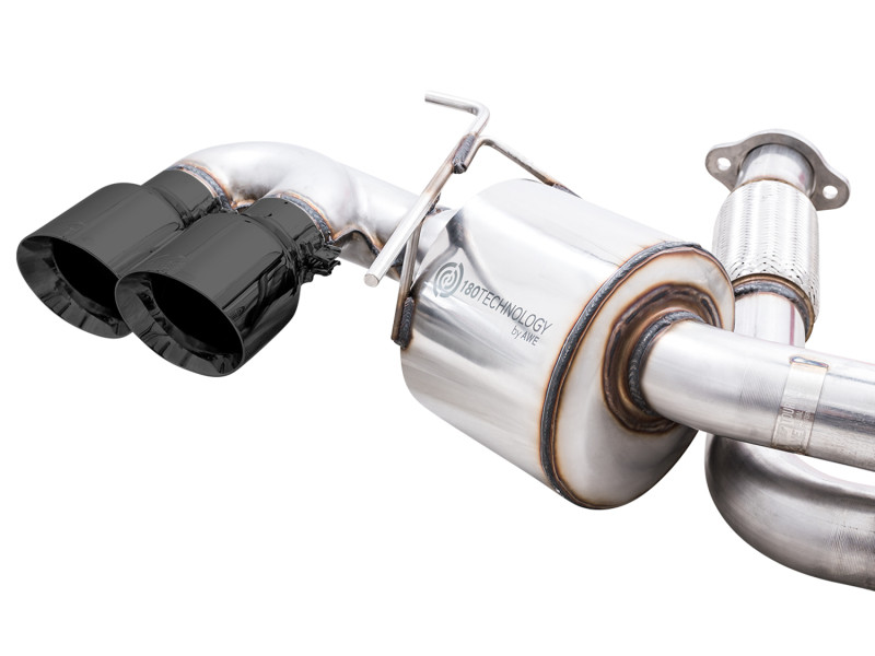 AWE Touring Edition Exhaust for C8 Corvette -- Diamond Black Tips