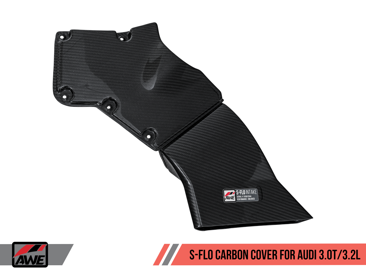 AWE S-FLO Carbon Cover for Audi 8R SQ5 / Q5 3.0T