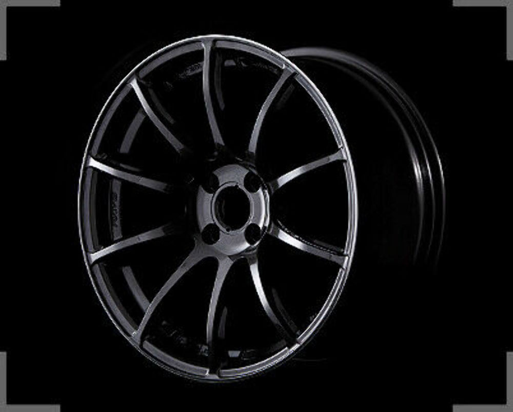 Gram Lights 57Transcend 17x8.5 4x100 40mm Matte Graphite Machining Wheel