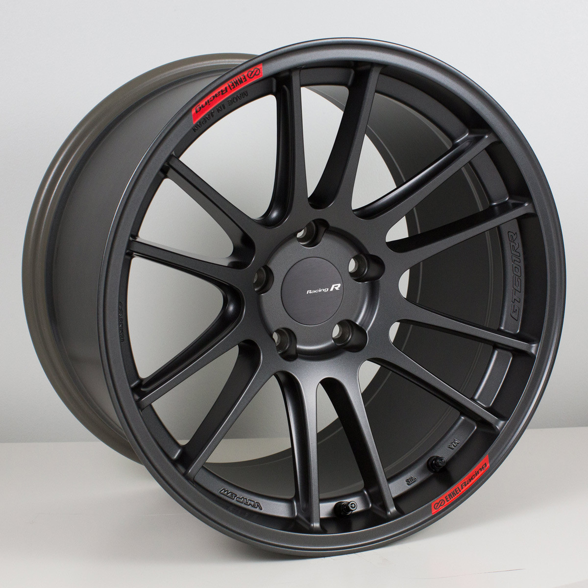 Enkei GTC01RR 18x10.5 5x114.3 22mm Offset Matte Gunmetallic Wheel
