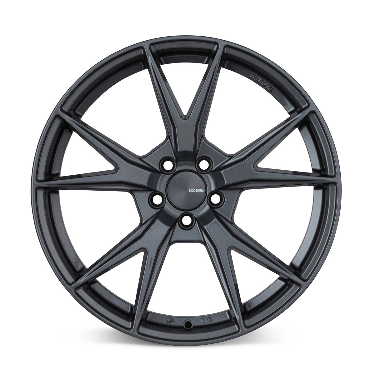 Enkei Phoenix 18x8 35mm Offset 5x120 72.6mm Bore Blue Gunmetal Wheel