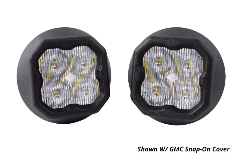 Diode Dynamics  Worklight SS3 Pro Type GM Kit Yellow SAE Fog for GM Trucks