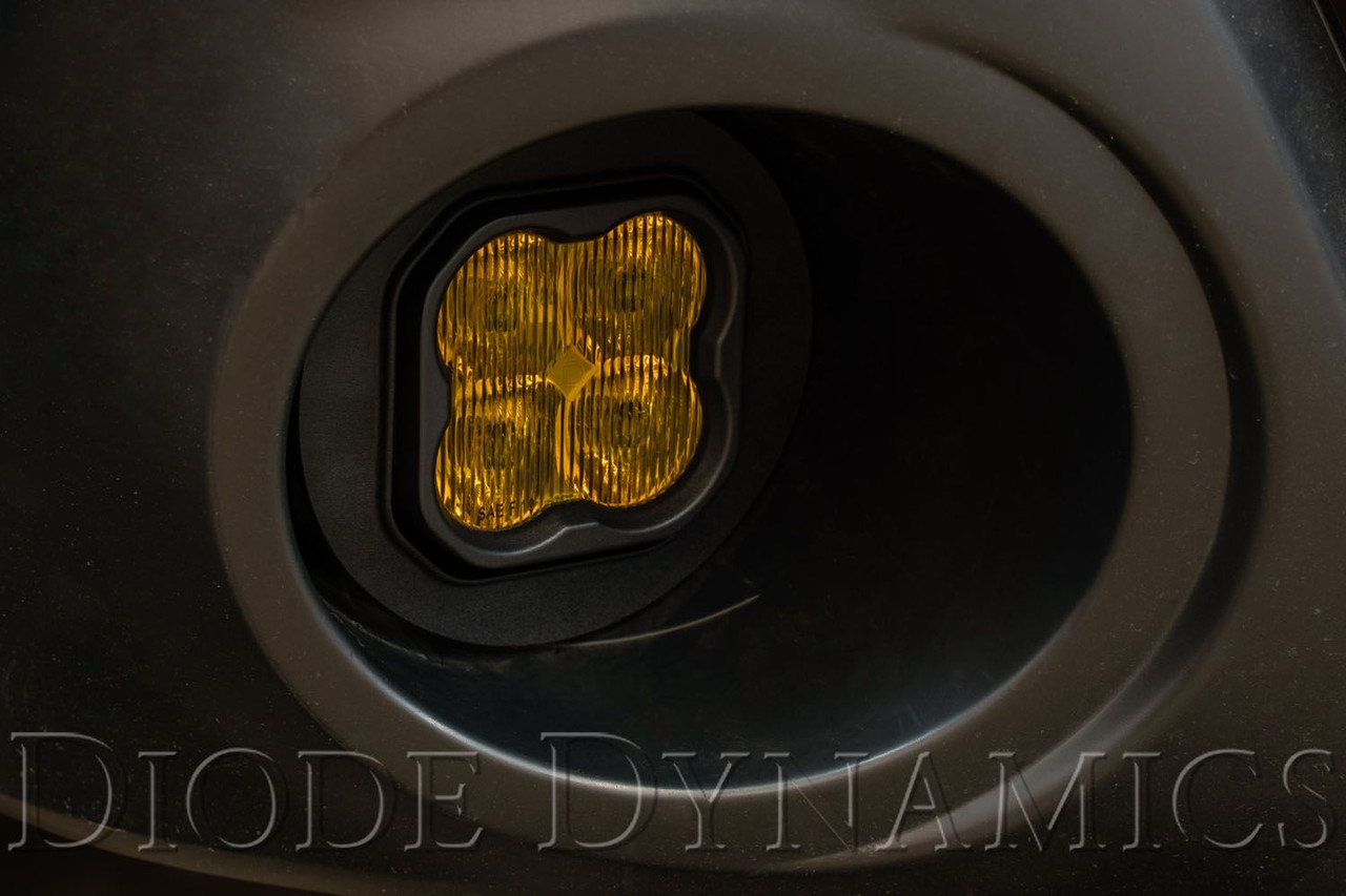 Diode Dynamics SS3 Type OB LED Fog Light Kit Pro Yellow SAE Fog for Outback