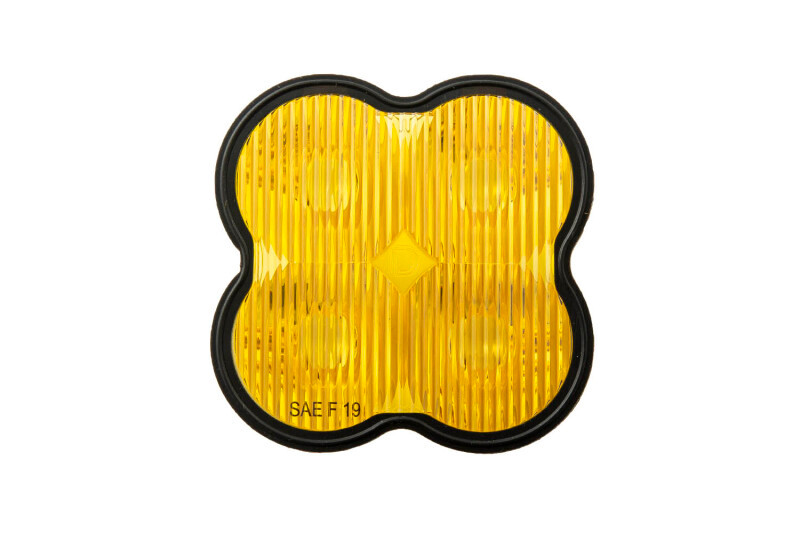 Diode Dynamics SS3 Lens PC Fog Yellow - Sold Individually