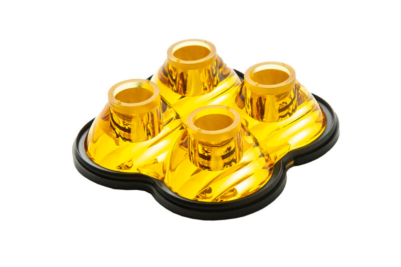 Diode Dynamics SS3 Lens PC Fog Yellow - Sold Individually