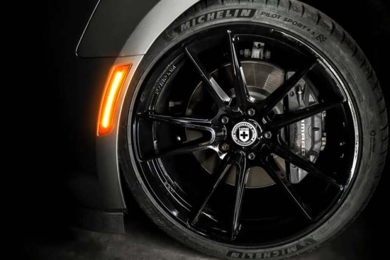 Diode Dynamics LED Sidemarkers for 2016-2021 Chevrolet Camaro, Smoked (set)