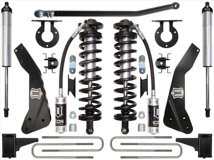 ICON 4-5.5" Stage 2 Coilover Conversion System for 11-16 Ford F-250/F-350