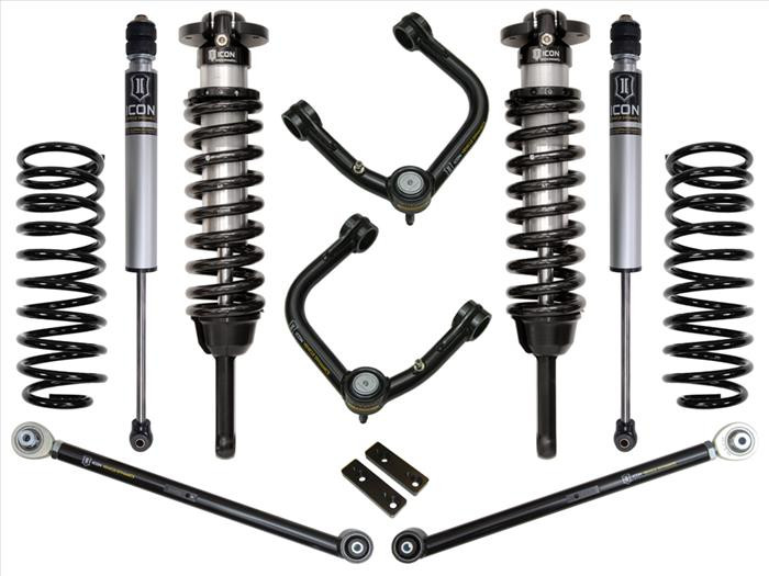 ICON 0-3.5in Stage 3 Suspension System w/Tubular UCA for 10+ Toyota FJ/4Runner