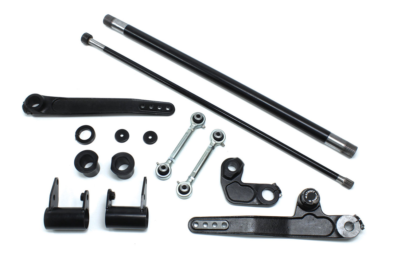 TeraFlex Dual-Rate ST Front Sway Bar System (4-6” Lift) for JK Wrangler