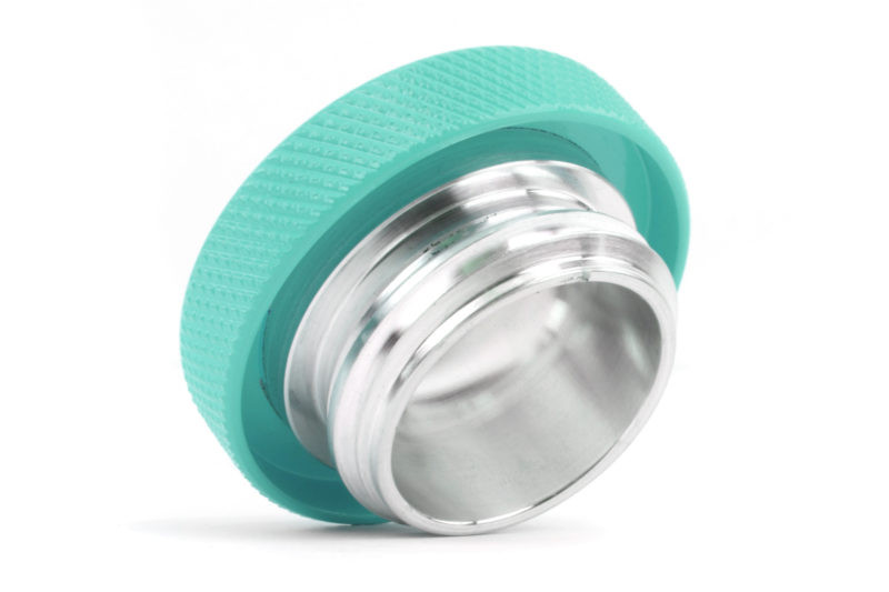 Perrin Oil Cap - Hyper Teal for 02-19 WRX / 04-19 STi / 13-19 BRZ & FR-S