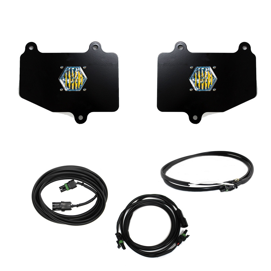 Baja Designs Dual S1 Reverse Kit w/ Upfitter for Jeep Gladiator JT - 447652UP