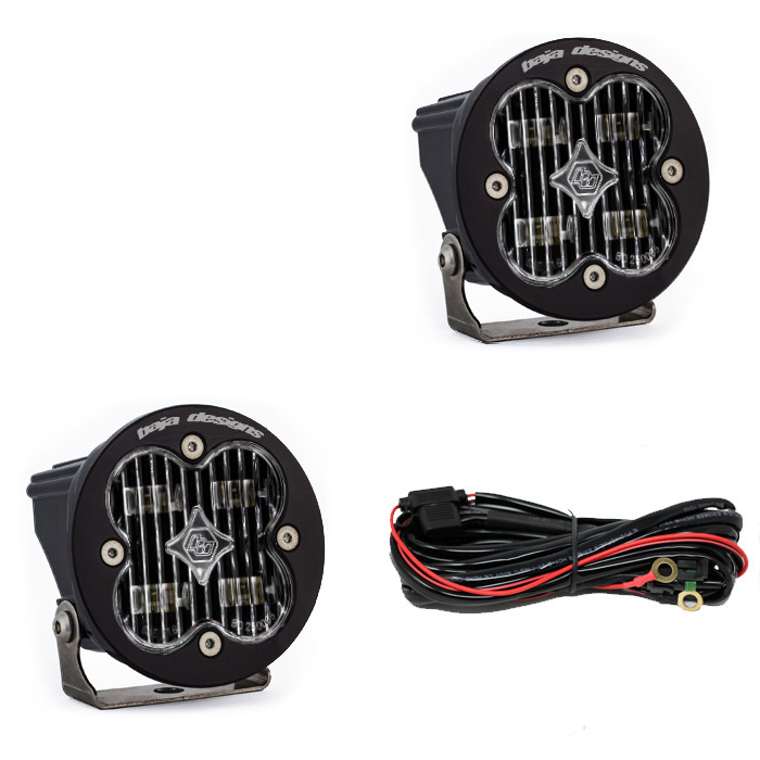 Baja Designs Squadron-R SA Pair Wide Cornering LED Fog Lights