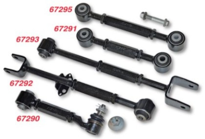 SPC Performance Rear Adjustable Arms (Set of 5) for Honda/Acura