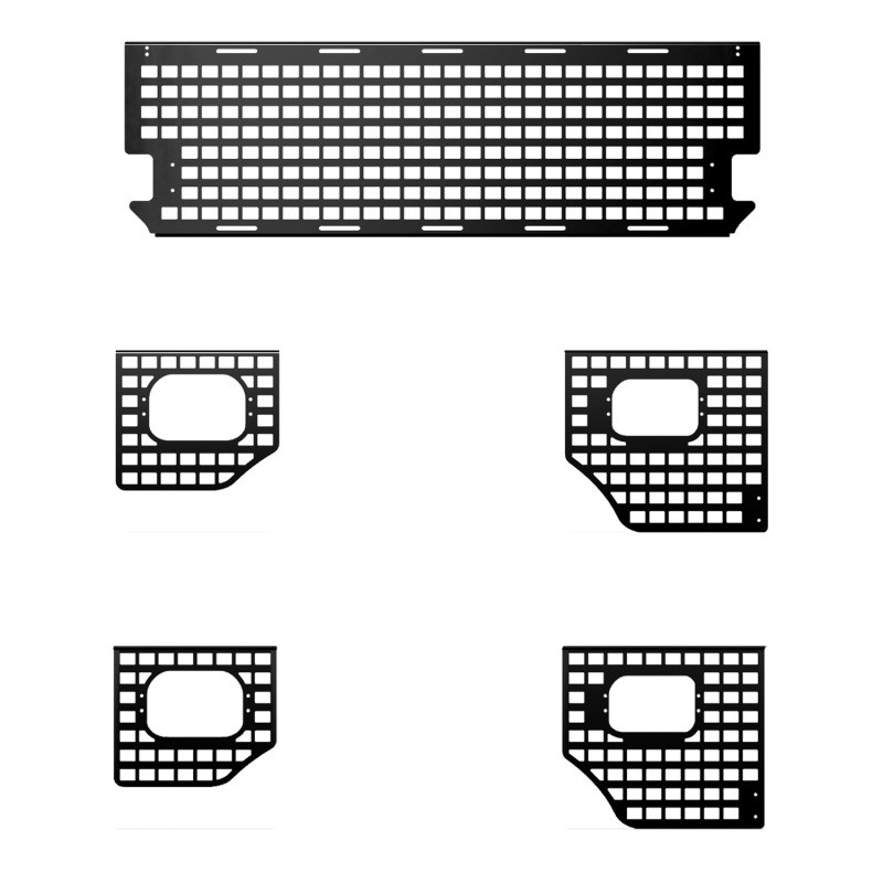 Putco Molle Passenger Side Panel for 17-21 Ford Super Duty - 8ft (Long Box)