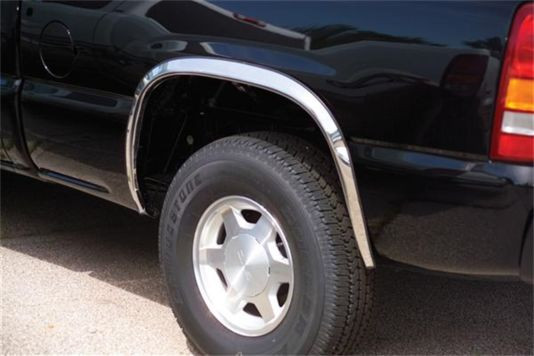 Putco Full Stainless Steel Fender Trim for 99-07 Ford SuperDuty Dually Box