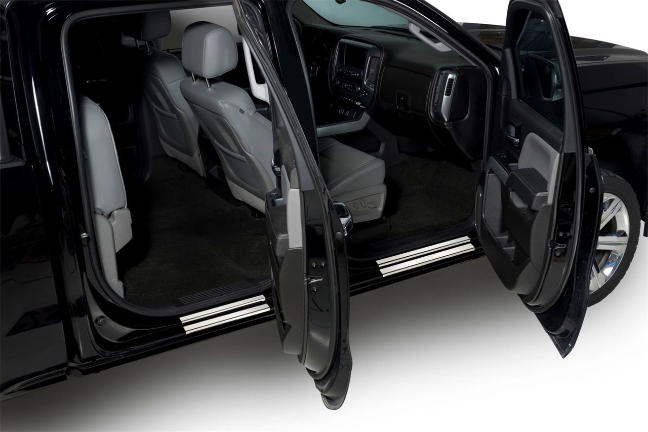 Putco SS Door Sills for 14-18 GMC Sierra LD - Crew Cab w/ GMC Etching (8pcs)