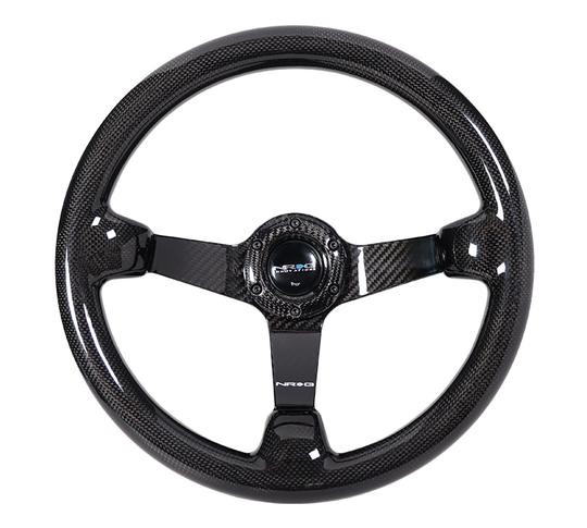 NRG CARBON FIBER STEERING WHEEL 350MM DEEP DISH