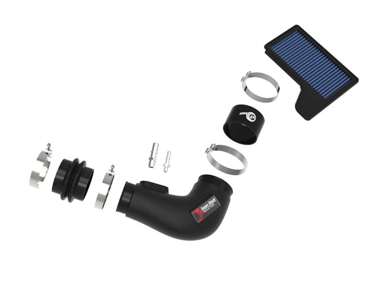 aFe Super Stock Induction System Pro 5R Media 15-17 Ford Mustang V6-3.7L