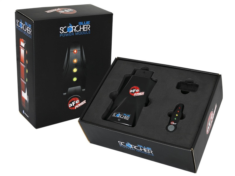 aFe Scorcher Blue Bluetooth Power Module 16-18 Nissan Titan XD V8-5.0L (td)