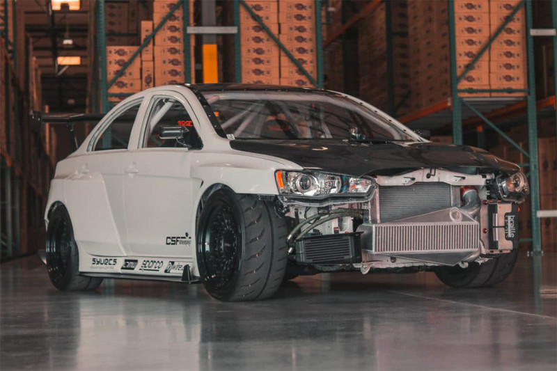 CSF Universal Dual-Pass Oil Cooler - M22 x 1.5 - 13"L x 4.75"H x 2.16"W