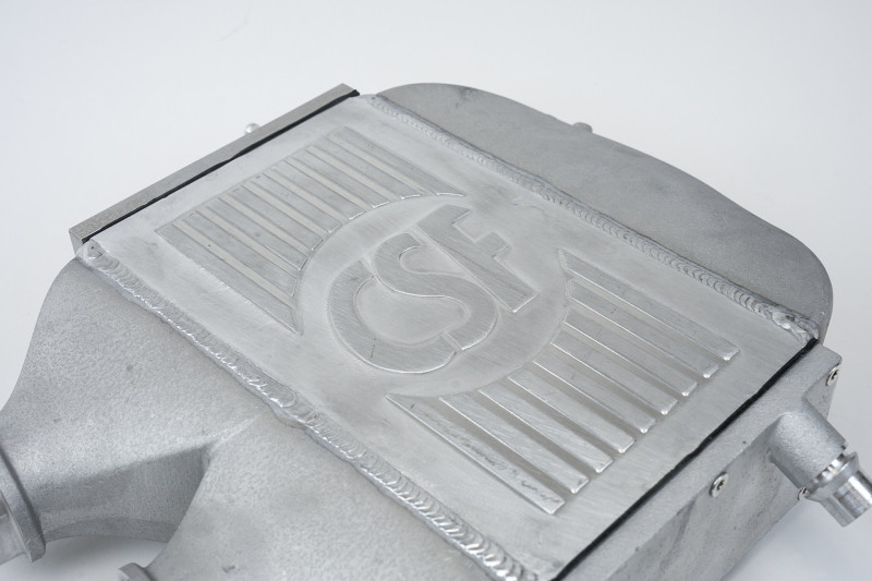 CSF Top Mount Charge-Air-Cooler - Raw Finish for 2014+ BMW M3/M4 (F8X)