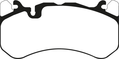 EBC Redstuff Front Brake Pads for 13-14 Audi RS7 4.0TT