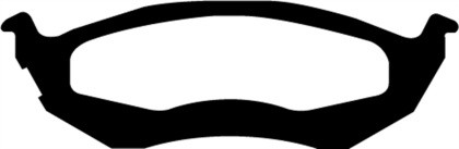 EBC Redstuff Rear Brake Pads for 01-02 Chrysler Prowler 3.5