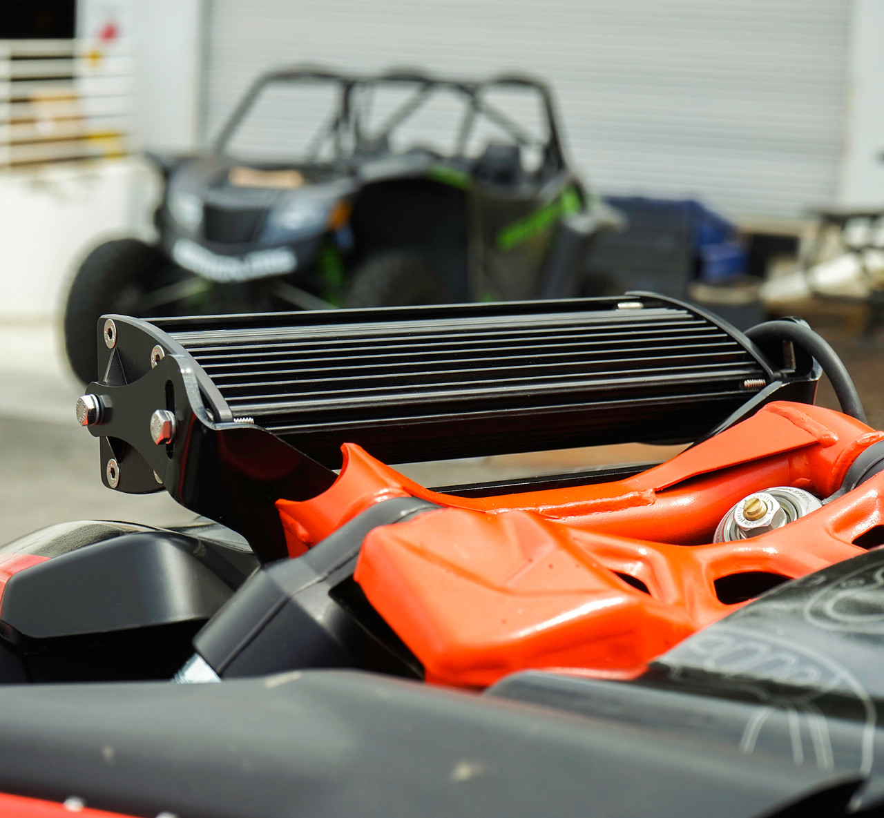 Baja Designs OnX6 Shock Mount Kit w/ 10" OnX6+ Light Bar for Can-Am Maverick X3