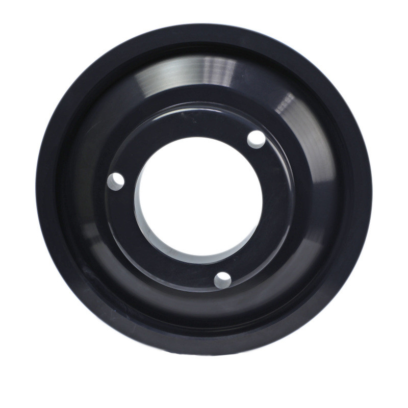 Fluidampr 8" Duel Belt 5 and 7 Rib Alternator Pulley for Ford 6.0L Powerstroke