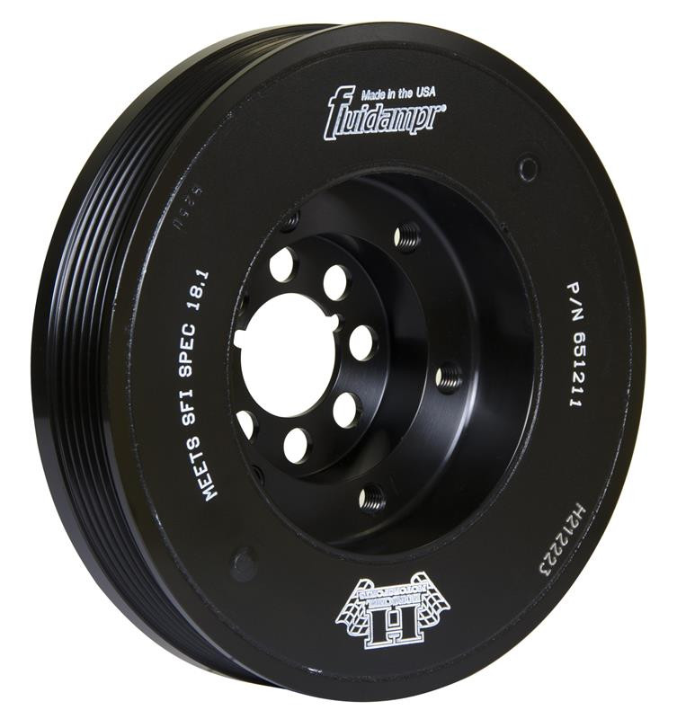Fluidampr Internally Balanced Damper for Audi 2.7L Twin Turbo/2.8L and 3.0L V6